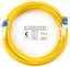Шнур оптический FOP(d)-9-LC-LC-10m duplex LC-LC 9/125 sm 10м LSZH Cabeus 7515c