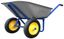 Тачка строительная двухколесная 100л грузоподъемность 200кг КУРС 77618