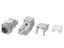 Вставка Keystone Jack RJ45 (8P8C) кат.6 экранир. KJ9-8P8C-C6-90-SH-F Hyperline 432597