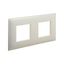 Рамка ARTLEBEDEV, "Avanti", "Белый жемчуг", 4 модуля | 4420904 DKC ДКС