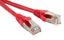 Патч-корд PC-LPM-STP-RJ45-RJ45-C5e-1M-LSZH-RD F/UTP, экранированный, Cat.5е, LSZH, 1 м, красный | 30961 Hyperline