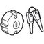 Замок для розеток Valena Galea Life нем. станд. с ключом IP44 Leg 775999 Legrand