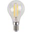 Лампа светодиодная филаментная F-LED P45-7W-840-E14 7Вт прозрачная 4000К нейтр. бел. E14 Эра Б0049891