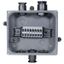 Коробка клеммная КЗНС-08 У2 8 зажимов IP65 (метал. вводы) Электротехник ET002543