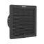Вентилятор с фильтром RV 560/600м3/ч 230В 325х325мм IP54 RAL9005 DKC R5RV20230B ДКС