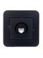 Розетка компьютерная 1-м СП ASTI IP20 RJ45 в сборе Cat 5e черн. бархат LEZARD 7081-4242-139