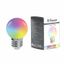 Лампа светодиодная LB-37 (1W) 230V E27 RGB для белт лайта G45 матовый быстрая смена цвета | 38126 Feron