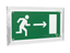 Знак безопасности PT-17328.E03 "Напр. к эвакуационному выходу направо" Белый свет a22463 BS