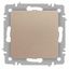 Переключатель Intro Accent 6-103-04 , 10А-250В, IP20, СУ, AL/CU, шампань | Б0063461 ЭРА
