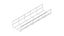 Проволочный лоток 80х150 L3000 мм INOX304 | PL80-150-3000 КМ - профиль КМ-Профиль LO26732