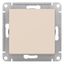 Выключатель 1-кл. AtlasDesign 2-п. 10А мех. беж. SE ATN000221 APC