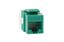 Модуль розеточный Keystone категории 6 UTP 1xRJ45 T568A/B зеленый - 16B-U6-03GR Eurolan