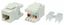 Вставка Keystone Jack RJ45 (8P8C) кат.6A (10G) 180град. KJ8-8P8C-C6A-180-WH бел. Hyperline 426187