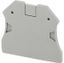 Пластина торцевая НТ для TRV22/TRV42/TRV62/TRV102 серая - NSYTRAC22 APC