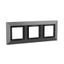 Рамка из металла, "Avanti", темно-серый, 6 модулей | 4403856 DKC ДКС