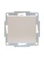 Выключатель 1-кл. СП Vesna механизм жемчуж./бел. перламутр. LEZARD 742-3088-100