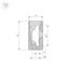 Миниатюра Профиль силиконовый WPH-FLEX-0612-SIDE-S8 6x12 мм арт. 045782 3