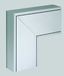 Угол плоский для TM21061-8 алюм. Simon Connect TMA201106-8