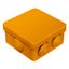 Коробка огнестойкая для о/п 40-0210-FR2.5-4-П Е15-Е120 с термо/предохранителем 80х80х40 IP55 4p, 2.5 мм.кв.| | Промрукав Строитель