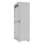Шкаф серверный 42U 800х1200 передняя дверь: одностворчатая глухой металл IP51. задняя двустворчатая боковые панели: без. цвет: серый RAL7035 - EX 8242.7250 SYSMATRIX