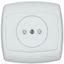 Розетка 1-м СП Рондо 10А IP20 250В без заземл. защ. шторок бел. SchE RS10-185-BI APC
