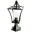 Светильник садово-парковый, 60W 230V E27 черный, PL734 | 51270 FERON