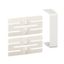 НАКЛАДКА НА СТЫК 95Х55ММ OL45, RAL9003 | ISM10206P Schneider Electric