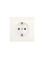 Розетка 1-мест. с/з ПБТ СП ZIMA IP20 16А безвинт. зажим слон. кость LEZARD 704-9088-122BQC