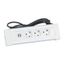 Настольный блок - 3x2К+3 + зарядное устройство 2хUSB со шнуром | 653562 Legrand