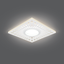 Светильник встраиваемый ДВО под лампу 3 Вт (max) 3000К IP20 d95х25 мм монт d60 Backlight Gauss - BL127