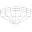 Угловая секция 90° 105x300 (GRB 90 130 FT) | 6002323 OBO Bettermann