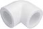 Угольник 20 мм 90 град., полипропиленовый PPR, белый - 9000000320 Политэк