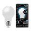 Лампа светодиодная филаментная LED 10 Вт 860 лм 4100К AC185-265В E27 А60 (груша) нейтральный матовая колба диммируемая Black Filament Gauss - 102202210-D