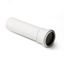 Труба канализационная 50x1000 мм PP, однораструбная, малошумная, белая - ST500049W PRO AQUA