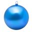 Елочная профессиональная фигура Шар 25 см, цвет синий - 502-013 NEON-NIGHT
