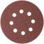 Круги абразивные шлифовальные перфорированные на ворсовой основе под липучку (Р36, 125 мм, 5шт), CUTOP Profi - 85-616 РОС