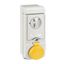 НАСТЕННАЯ РОЗЕТКА UNIKA С ДЕРЖ ПРЕДОХР 16A 3PE 100-130 IP65 | 83179 Schneider Electric
