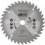 Диск пильный для циркулярных пил по дереву 185х20/16х36T технический рез с гвоздями FIT 37705 РОС