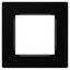 Рамка для розеток и выключателей Серия 12 12-5201-06 на 1 пост, Классик, чёрный | Б0067772 ЭРА
