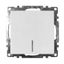 Выключатель электрический 1-клавишный c индикатором (механизм), серия Катрин, GLS10-7101-01, белый | 39299 STEKKER FERON