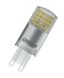 Лампа светодиодная LED 3,5W G9 (замена 32 Вт), теплый белый свет, дим, PARATHOM PIN Osram - 4058075811553