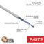 Кабель витая пара F/UTP кат.5E 1х2х24AWG solid CU PVC сер. (м) Rexant 01-0120 MEET