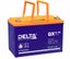 Аккумуляторная батарея Solar серии GX 12-90 12В/90Ач | DELTA 4614010170018