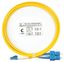 Шнур оптический duplex 2м LC-SC 9/125 sm LSZH FOP(d)-9-LC-SC-2m - 7353c Cabeus