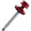 Саморез КР св. 4,8х35 RAL-3011 (тёмно-красный) (250 шт) - ведро ( 1,478 кг) | 103183 Tech-KREP