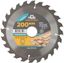 Диск пильный для циркулярных пил по дереву 200х32х24T + 2 кольца: 32/30 и 30/20мм MOS 37665М