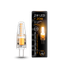 Лампа светодиодная LED 2 Вт 190 лм 3000К DC12В G4 капсула теплая Низковольтная Black Gauss - 207707102