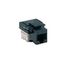Коннектор RJ-45, кат.5, S27,73L,82,82N,82C,88, чёрный - 75540-39 Simon