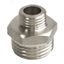 Ниппель никелированный переходной НР 1/2дюйм-НР 3/8дюйм (400/10) VALFEX VF.580.N.012.038