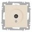 Розетка телевизионная одиночная TV СП Accent 6-301-02 IP20 сл. кость Intro Б0063605 ЭРА